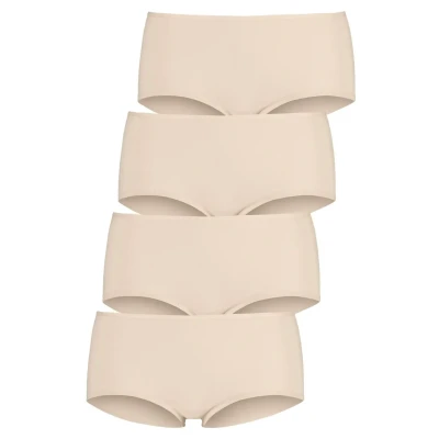 Abbildung von LASCANA Hipster, (4er Pack), aus elastischer Baumwolle
