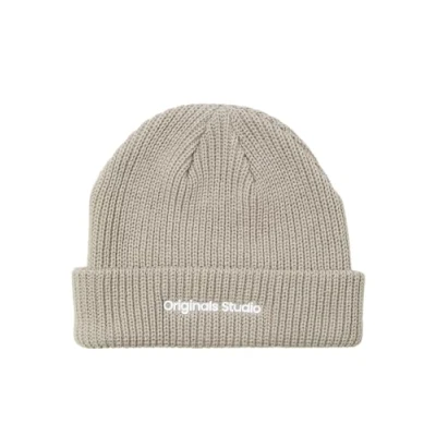 Abbildung von Jack &amp; Jones Jacvesterbro Beanie Mütze, Herren, Größe: One Size, Moonbeam