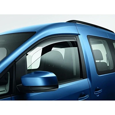 Abbildung von Volkswagen 2K0072193B Tür Windabweiser vorn rechts+Links rauchgrau Regenabweiser