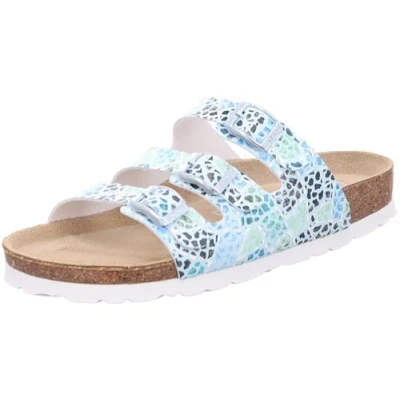 Abbildung von Rohde ALBA Damen, Frauen, Pantoletten, Slipper,Slides,Sandalen,Sommerschuhe,Freizeitschuhe,Mules,Gartenschuhe,Sommerschuhe,Baltic,39 EU