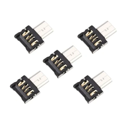 Abbildung von chenyang 5 Pack Micro USB OTG Adapter Stecker auf 2.0 Buchse Ultra Mini Anschlussadapter