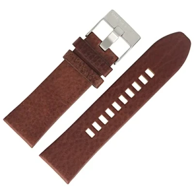 Abbildung von Diesel Uhrenarmband 26mm Leder Braun DZ 4281