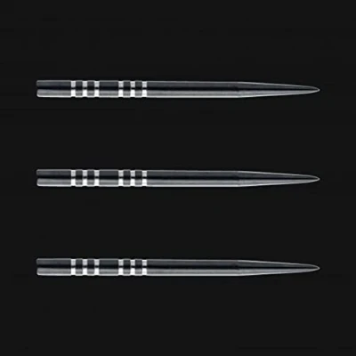 Abbildung von WINMAU Extra Lange nachgerillte Steeltip Dart Punkte 1 Satz pro Packung (insgesamt 3 Punkte)
