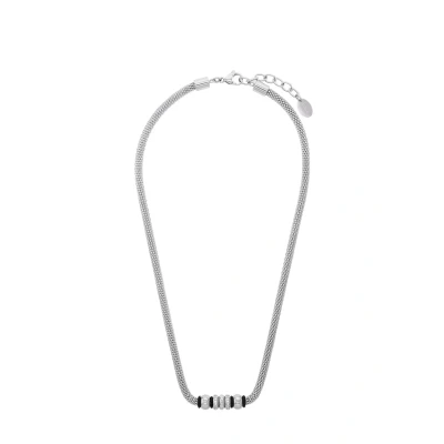 Abbildung von s.Oliver Halskette, Damen, Größe: One Size, Silver coloured