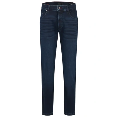 Abbildung von bugatti Jeans Slim Fit, Herren, Größe: 40x32, Schwarz