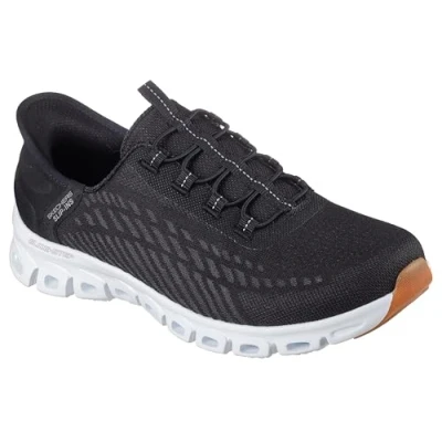 Abbildung von Skechers Damen Glide Step Tranquility Hands Free Slip ins Sneaker, Ltbl, 41 EU