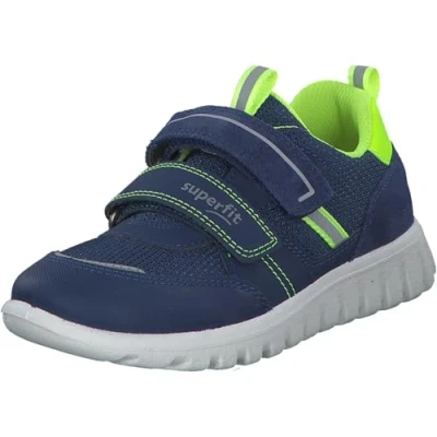 Abbildung von Superfit SPORT7 Mini Sneaker, Blau/Gelb 8050, 30 EU Weit