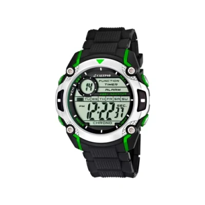 Abbildung von Calypso Jungen digital Quarz Uhr mit Kautschuk Armband K5577/3