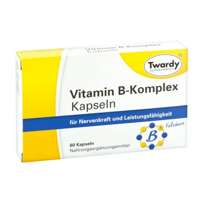 Abbildung von Vitamin B Komplex Kapseln