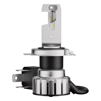 Abbildung von OSRAM NIGHT BREAKER LED SMART H4 für Motorräder; bis zu 330% mehr Helligkeit; 6000K, Nachrüstlampe Motorräder mit Straßenzulassung, white