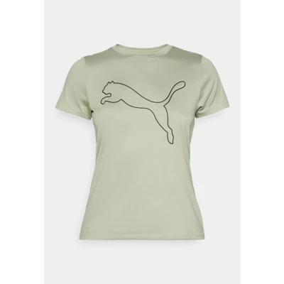 Abbildung von PUMA Trainingsshirt »W TAD ESSENTIAL HEATHER LOGO TEE«