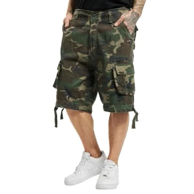 Abbildung von Brandit Accessoires Urban Legend Cargo Shorts, Herren, Größe: 3XL, Olive camo