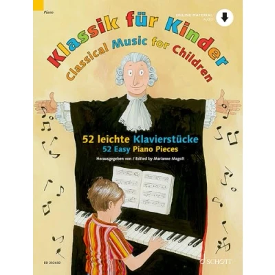 Abbildung von Klassik für Kinder: 52 leichte Klavierstücke. Klavier.