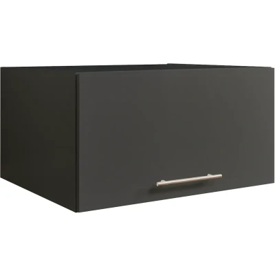Abbildung von LAUNDREEZY Schrankaufsatz für Waschmaschinenschrank, Weiß Aufsatzschrank zusätzlichen Stauraum in der Waschküche 67,5 x 38 cm (B/H/T)