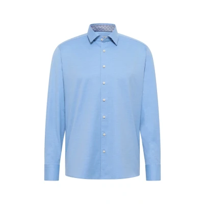 Abbildung von Eterna Twillhemd Modern FIT Hemd, Herren, Größe: 44x65, Mittelblau
