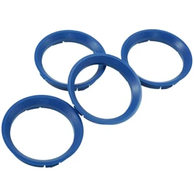Abbildung von 4x Zentrierringe 63,3 auf 57,1/63.3 mm 57.1 Blau