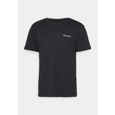 Abbildung von Columbia LOGO Short Sleeve Tshirt basic, Herren, Größe: XXL, Black
