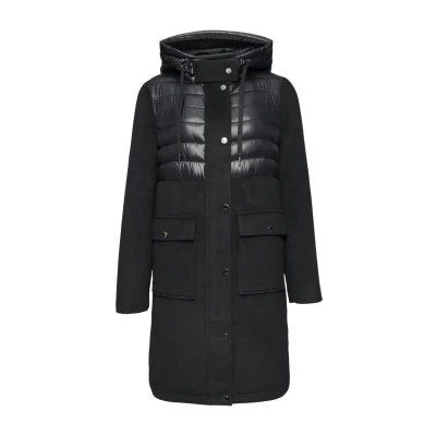 Abbildung von s.Oliver Hybrid Wintermantel, Damen, Größe: 32, Schwarz