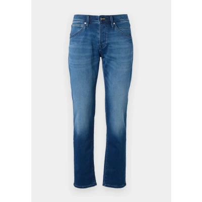 Abbildung von Jack &amp; Jones Jjimike Jjwells Jeans Straight Leg, Herren, Größe: 38x32, Blue denim