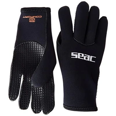 Abbildung von Seac Comfort 3.0, Neopren 3mm Tauchhandschuhe und Anti Rutsch Handfläche