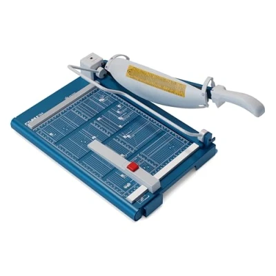 Abbildung von Dahle 564 Schneidemaschine (Bis DIN A4, 45 Blatt Schneidleistung) blau, 310 x 475 mm