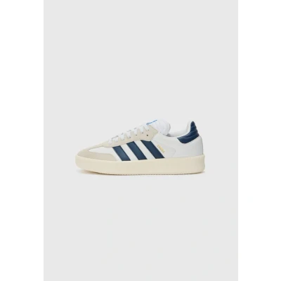 Abbildung von adidas Originals Samba Unisex Sneaker low, Größe: 37 1/3, White/night indigo/off white Leder und lederimitat