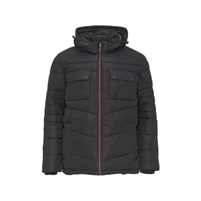 Abbildung von s.Oliver Gesteppte MIT Abnehmbarer Kapuze Winterjacke, Herren, Größe: 5XL, Schwarz