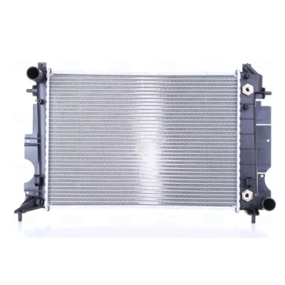 Abbildung von NISSENS 64034A Kühler, Motorkühlung Aluminium 500 349 40 Kühlrippen gelötet