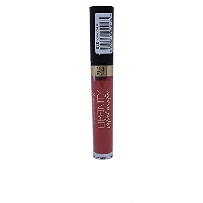 Abbildung von Max Factor Lipfinity Velvet Matte Lipstick 030 Cool Coral 3,5 ml