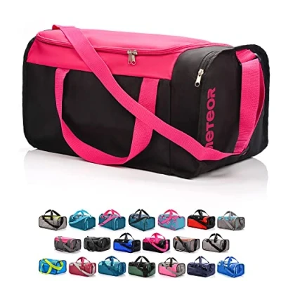 Abbildung von meteor Sporttasche Kinder 20 40L Gym Tasche Herren schwimmtasche Reisetasche Urlaubstasche klein Fitnesstasche Damen Riementasche Kindertaschen Schule Taschen turntasche Jungen