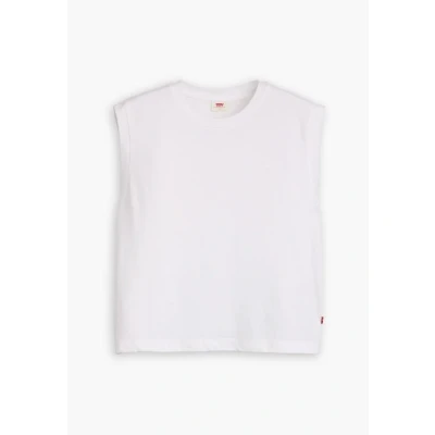 Abbildung von Levi&#039;s BOXY TANK Top, Damen, Größe: XXS, White + slub