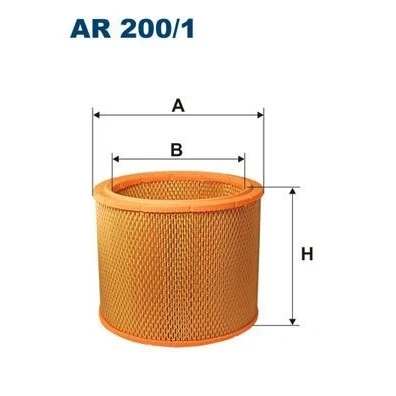 Abbildung von FILTRON AR 200/1 Luftfilter 192 232 Filtereinsatz