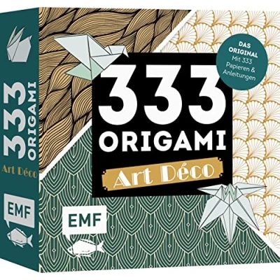 Abbildung von 333 Origami Art Déco: Das Original Mit Anleitungen und Papieren im Look der Golden 20s