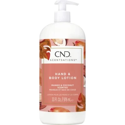 Abbildung von CND Hand und Bodylotion Scentsations Mango Coconut, 1er Pack (1 x 916 ml)