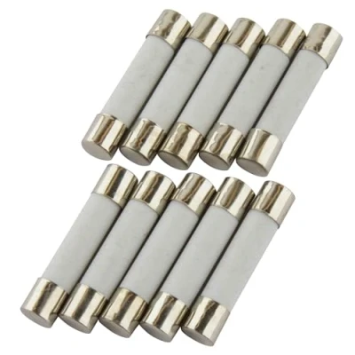 Abbildung von 10er Packung SeKi Keramik Sicherung 16A, 6x30mm, Träge; Glassicherung Feinsicherung 250V