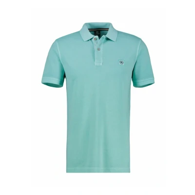 Abbildung von LERROS Poloshirt »LERROS Herren in gewaschener Optik«