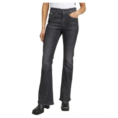 Abbildung von G STAR 3301 Flare Jeans Bootcut, Damen, Größe: 27x30, Worn in asteroid grey