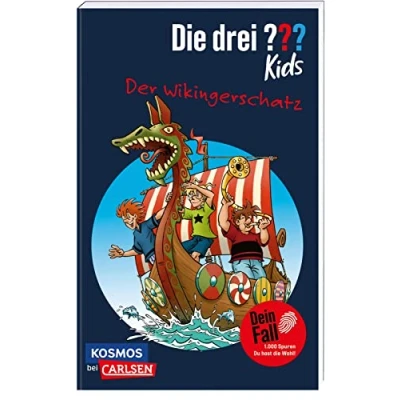 Abbildung von Die drei ??? Kids Dein Fall: Der Wikingerschatz: Mysteriöser Mitratekrimi ab 8 Jahren!