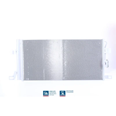 Abbildung von NISSENS 940827 Klimakondensator mit Trockner Aluminium 672 R 134a