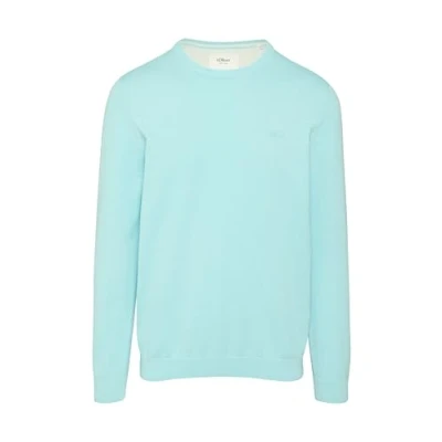 Abbildung von s.Oliver Herren 2156055 Pullover mit Logo Detail, 6045, Medium
