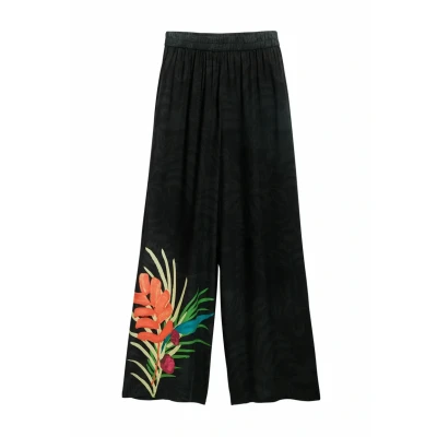 Abbildung von Desigual Stoffhose, Damen, Größe: Small, Black