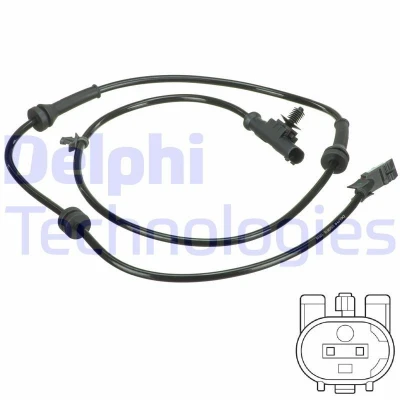 Abbildung von DELPHI SS20616 ABS Sensor aktiver 1155