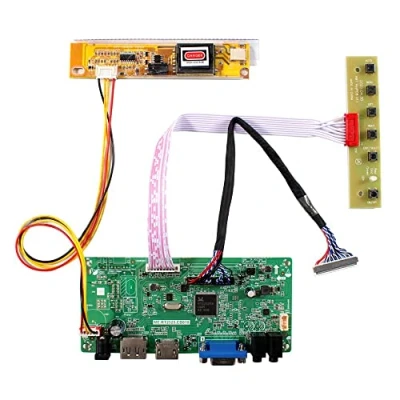 Abbildung von VSDISPLAY HD MI VGA DP LVDs Controller Board für 15,4&quot; 17 Zoll 1440x900 CLAA154WP05 N154C3 LP154WP1 B170PW06 LTN170BT08 30pin 1CCFL LCD Display