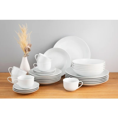 Abbildung von my home Kombiservice »Angi« Geschirr Set, harmonische, trendige Coupeform