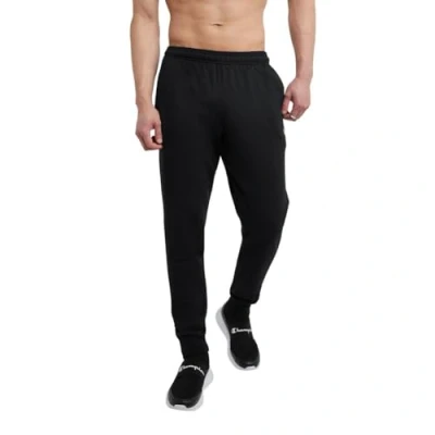 Abbildung von Champion Herren Powerblend Retro Fleece Jogger Hose, Schwarz 549314, Groß