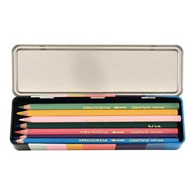 Abbildung von Caran d&#039;Ache 3888 Farbstife Set (8 Farben) Supracolor Soft, Paul Smith
