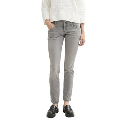 Abbildung von TOM Tailor Jeans Slim Fit, Damen, Größe: 26x32, Clean light stone grey denim