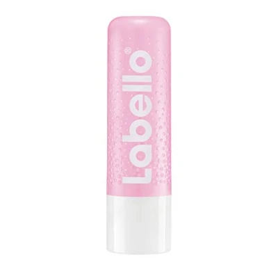 Abbildung von Labello Lip Stick Peeling Feuchtigkeitsspendend (1 x 5,5 ml), Lippenpeeling mit Zuckerpartikeln, pflegende Lippenpflege Hagebuttenöl &amp; Vitamin E