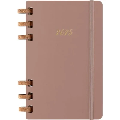 Abbildung von Moleskine Weekly &amp; Monthly Planner, 12 Monats Wochen und Monatsplanner, Fester Einband Elastischer Verschluss, Farbe Crush Almond, GroßesFormat 15x21 cm