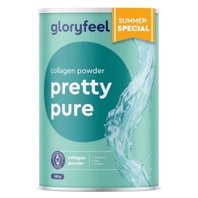 Abbildung von Collagen Pulver 500 g Bioaktives Kollagen Hydrolysat Peptide Typ 1 und 3: VERISOL®, TENDOFORTE® FORTIGEL® Perfekte Löslichkeit, ohne Aromen + Vitamin C, Zink &amp; Kupfer